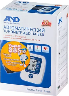 Купить ТОНОМЕТР AnD UA-888 по оптовым ценам